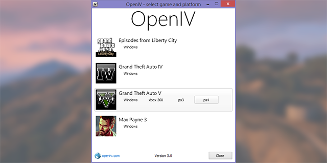 openiv gta 4 1.0.7.0